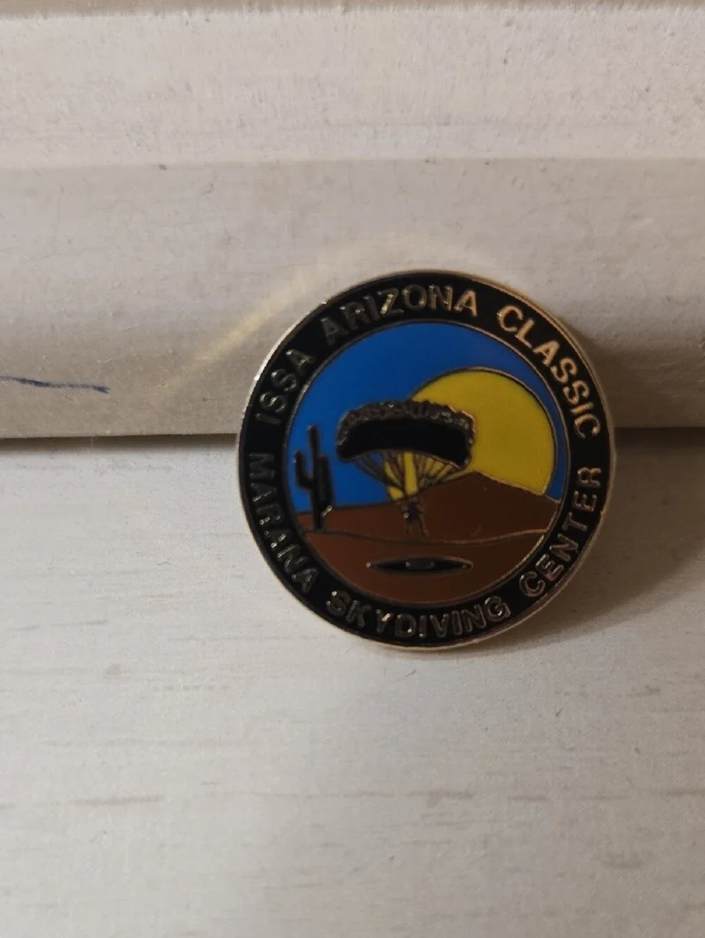 Arizona Classic Skydiving Pin - Multicolor